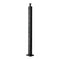 Cable Railing Post, 36x2x2 Inch Stair Railing Post, with Pre-Drilled 30° Angled Holes, Stainless Steel Cable Rail Post with Horizontal and Curved Bracket, 1-Pack, Black, 1JZLGZXHS914YIVIS001V0