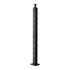 Cable Railing Post, 36x2x2 Inch Stair Railing Post, with Pre-Drilled 30° Angled Holes, Stainless Steel Cable Rail Post with Horizontal and Curved Bracket, 1-Pack, Black, 1JZLGZXHS914YIVIS001V0