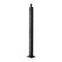 Cable Railing Post, 36x2x2 Inch Stair Railing Post, with Pre-Drilled 30° Angled Holes, Stainless Steel Cable Rail Post with Horizontal and Curved Bracket, 1-Pack, Black, 1JZLGZXHS914YIVIS001V0
