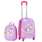 Kids Luggage Set 2 Piece 18" Unicorn Carry On Suitcase & Backpack