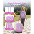 Kids Luggage Set 2 Piece 18" Unicorn Carry On Suitcase & Backpack