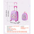 Kids Luggage Set 2 Piece 18" Unicorn Carry On Suitcase & Backpack