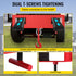 Forklift Lifting Hook 4400LBS Swivel Crane Attachment Fork Forklift Hoist