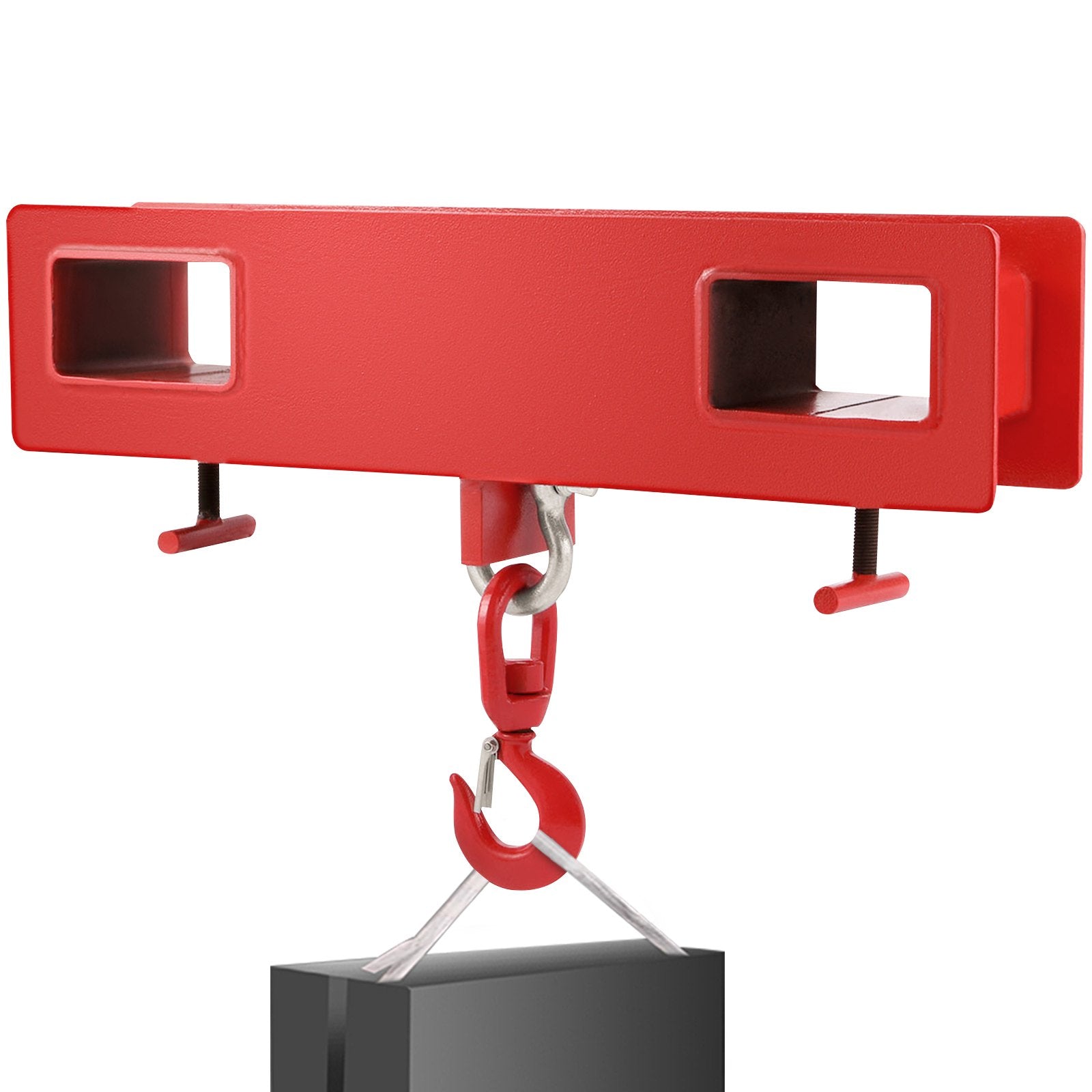 Forklift Lifting Hook 6000 LBS Capacity Forklift Lifting Hoist Swivel Hook Mobile Crane Forklift Attachments