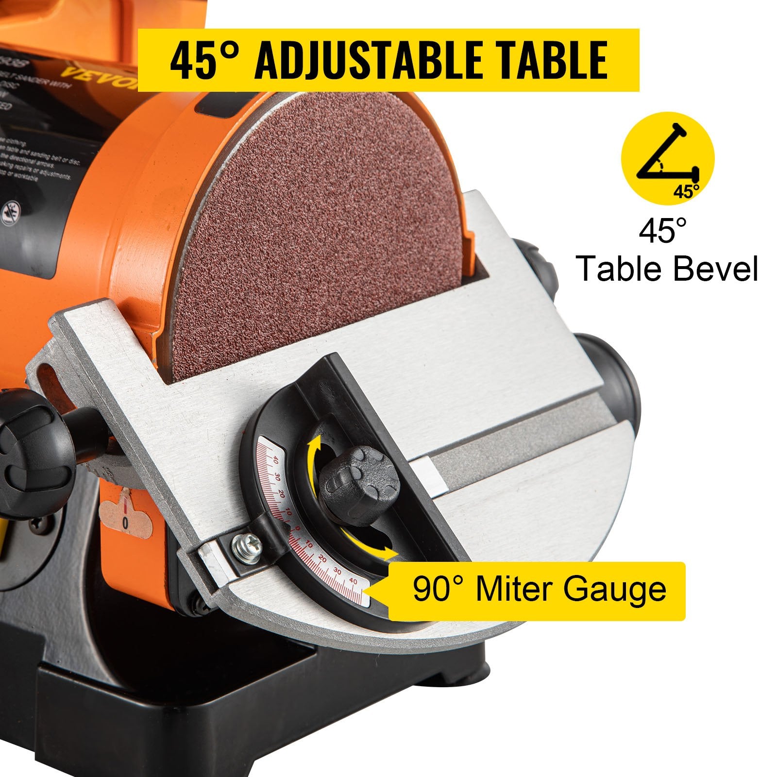 Belt Sander 300W Grinder Sander 1 x 30 Inch Electric Belt & Disc Sander 2950 RPM Variable Speed (300W)