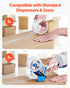 VEVOR Packing Tape 18 Rolls 65 Yards Heavy Duty Clear Packing Tapes 2.7 Mil
