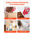 Packing Tape 6 Rolls 65 Yards Clear Shipping Tape with Dispenser 2.7 Mil