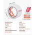 Packing Tape 6 Rolls 65 Yards Clear Shipping Tape with Dispenser 2.7 Mil