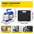 4CFM 1/4HP Rotary Vane Vacuum Pump + R134AManifold Gauge Tester Charging +Hose
