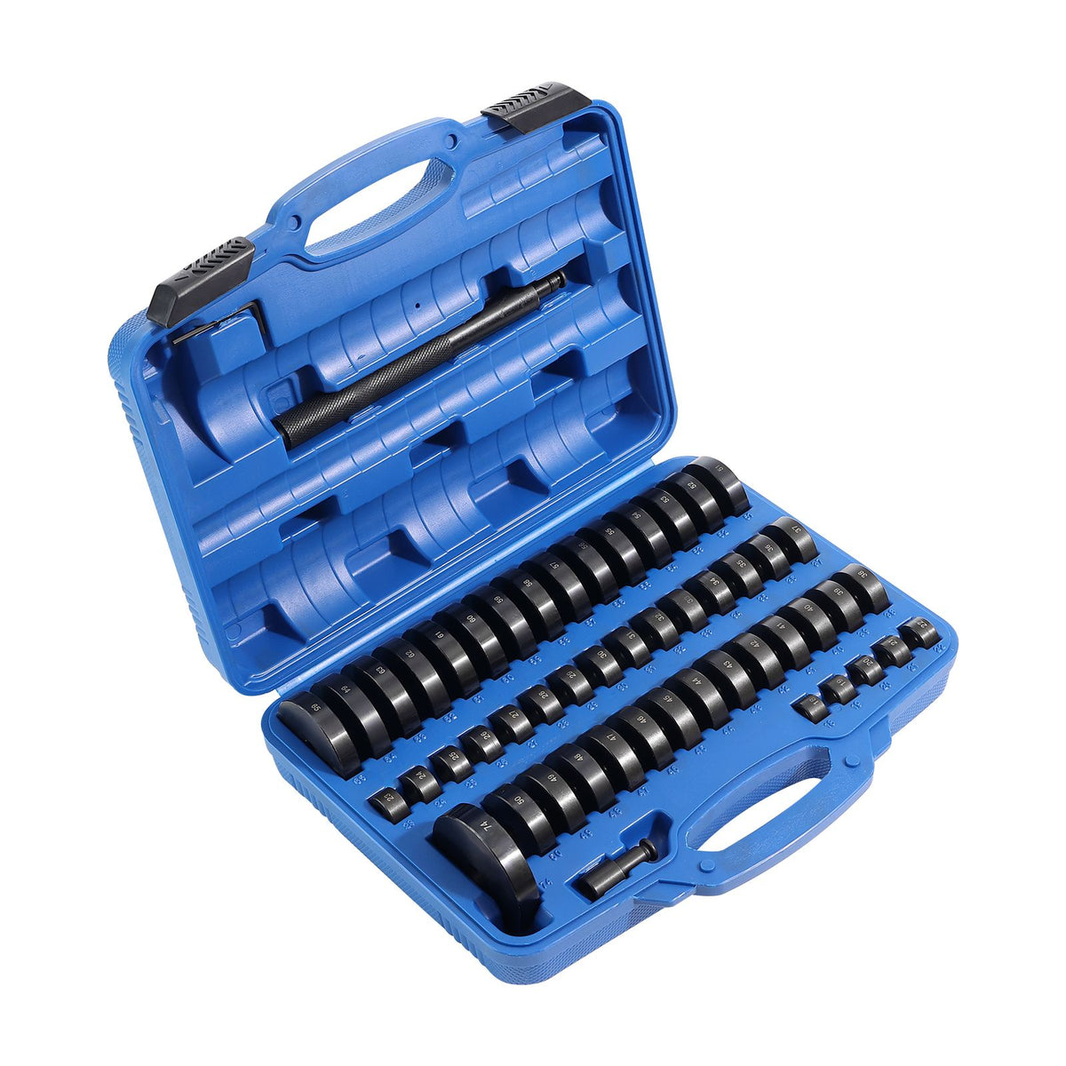 52-Piece Bushing Bearing Press Kit, Wheel Bearing Race and Seal Removal Tool Set
