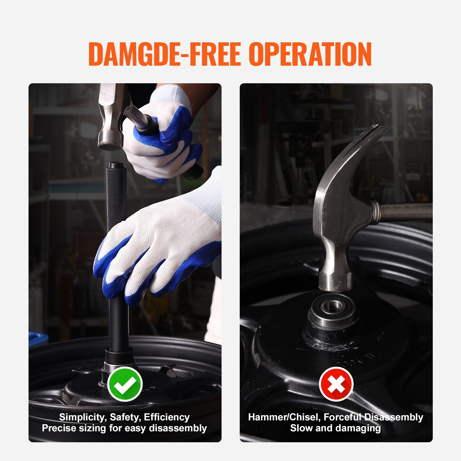 52 Pcs Custom Bushing Press Kit Transmission Wheel Bearing Race Seal Kit