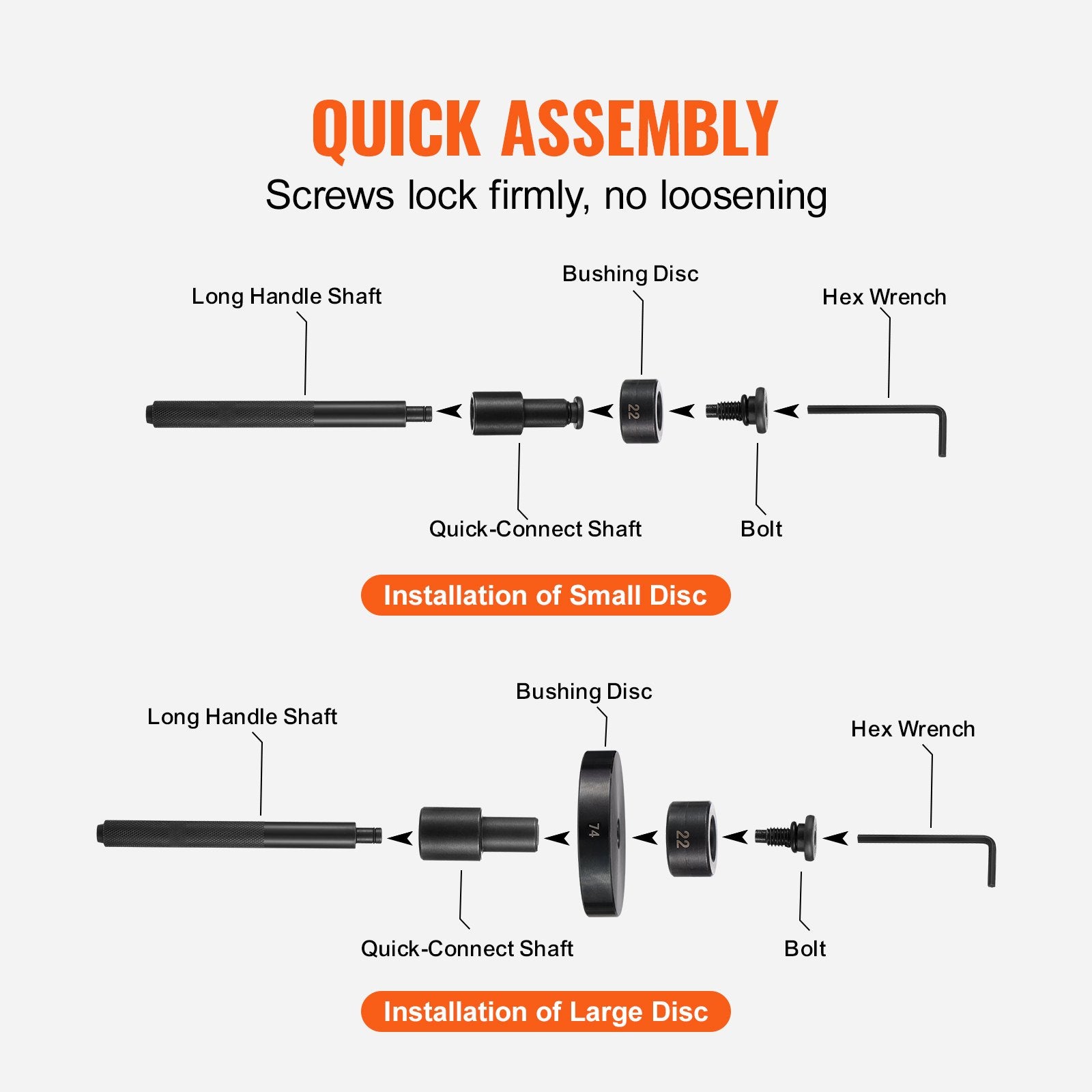 52 Pcs Custom Bushing Press Kit Transmission Wheel Bearing Race Seal Kit
