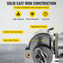 BS-0 Dividing Head 5 Inch, Precision Dividing Head Set with 5" 3-jaw Chuck & Tailstock Dividing Plates for Milling Machine