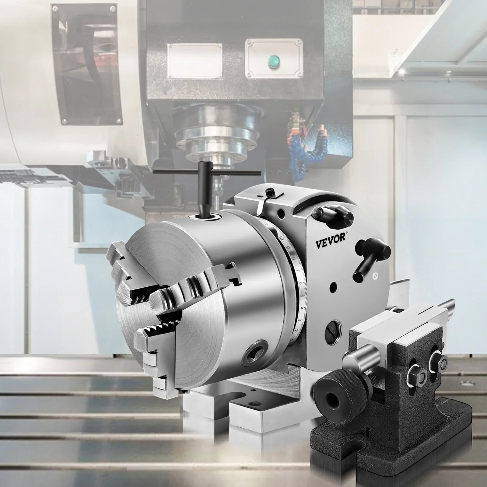 BS-0 Dividing Head 5 Inch, Precision Dividing Head Set with 5