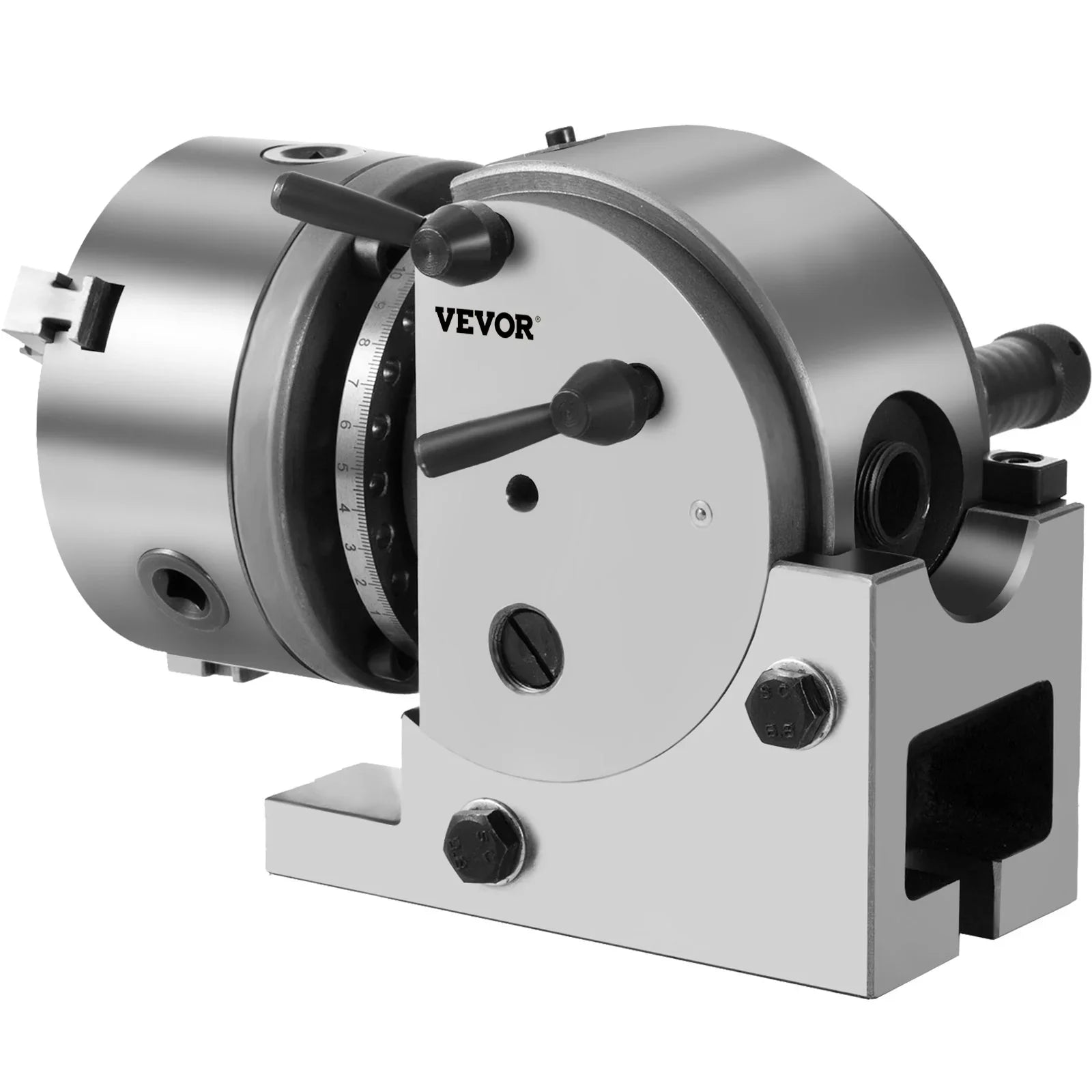 BS-0 Dividing Head 5 Inch, Precision Dividing Head Set with 5