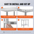 Commercial Worktable & Workstation 24 x 30 x 32 Inch Stainless Steel Work Table Heavy Duty Commercial Food Prep Work Table for Home, Kitchen, Restaurant Metal Prep Table with Adjustable Feet