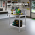 910x610mm Stainless Steel Kitchen Bench Commercial Work Food Prep Table
