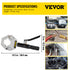 VEVOR Hydraulic Hose Crimper Hydra-Krimp 71500,Manual AC Hose Crimper Kit Air Conditioning Repaire Handheld,Hydraulic Hose Crimping Tool with 7 Die Set, for Barbed and Beaded Hose Fittings