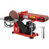 Belt Sander 4" x 36", Disc Combo Sander 6",Electric Adjustable Bench Belt Sander 375W,Grinder Bench Sanding Machine With 4 Rubber Foot Pad