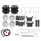 Air Bag Suspension Kit, Air Springs Suspension Bag Kit Compatible with 2011-2019 Chevrolet Silverado 2500/3500HD and GMC Sierra 2500/3500HD 4WD RWD, 5000 lbs Loading, 5 to 100 PSI