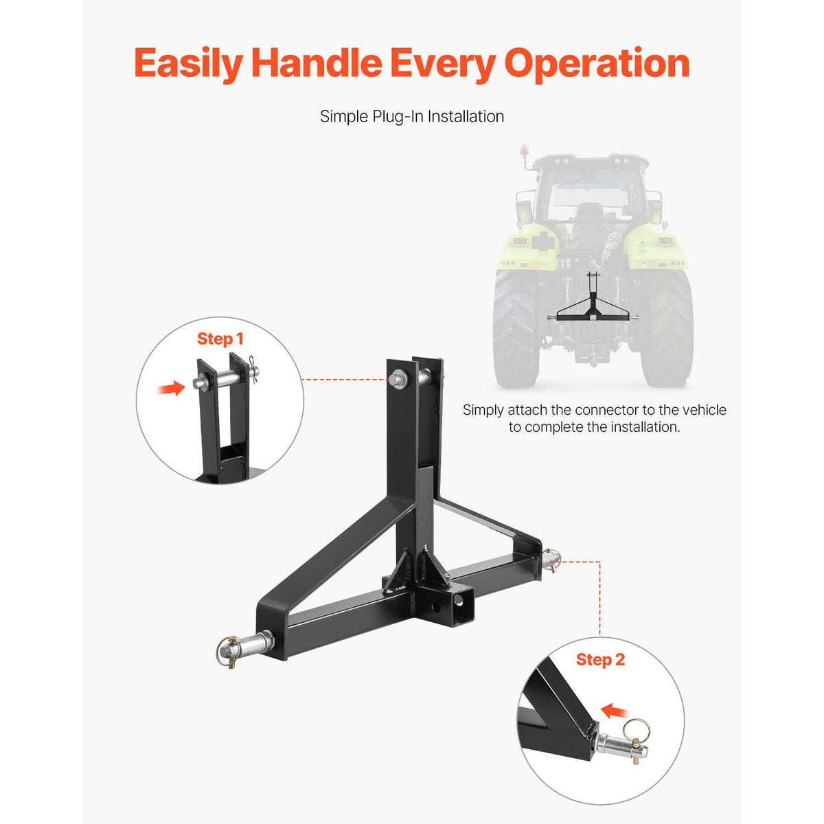 3 Point Trailer Hitch Receiver 2