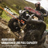 Electric Winch ATV UTV 2041 kg Synthetic Rope Waterproof Remote Control
