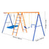 Swing Sets for Backyard 6 in 1 Swing Set 440lbs Capacity Metal Swingset