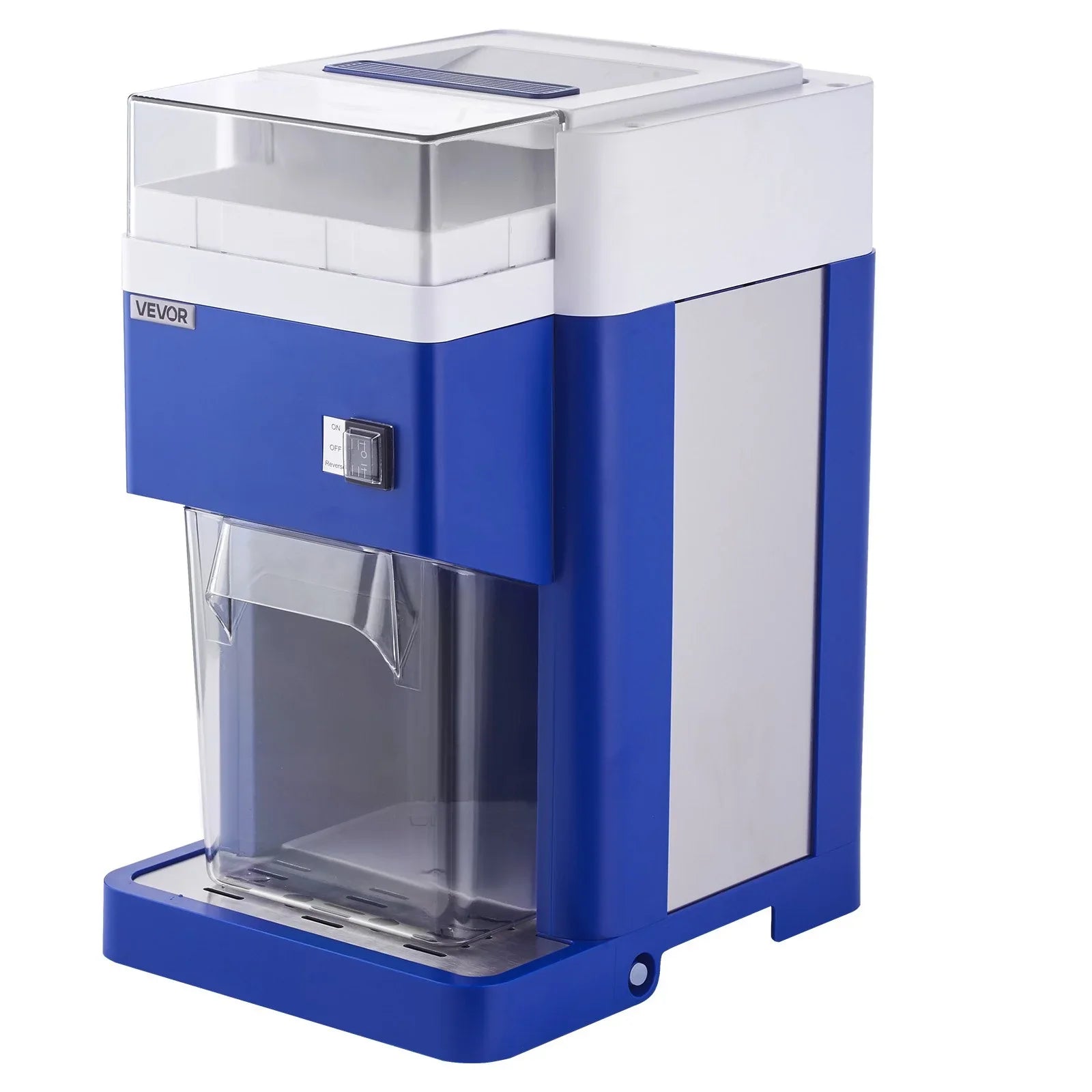 Commercial Ice Shaver Machine, 1.91QT /1.8L Large Electric Snow Cone Machine, Fine & Fluffy with 300W Motor, Stainless Steel Blades, Shaved Ice Maker for Dessert Shop Home Party Restaurant, Blue
