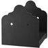 6x6 Post Base 2 Pcs, Inner Size 5.9x5.55 inch / 150x141 mm Post Brackets, Heavy Duty Carbon Steel Decking Posts, Wood Posts Brackets for Pavilion Deck Railing Support Deck Base Plate, Black