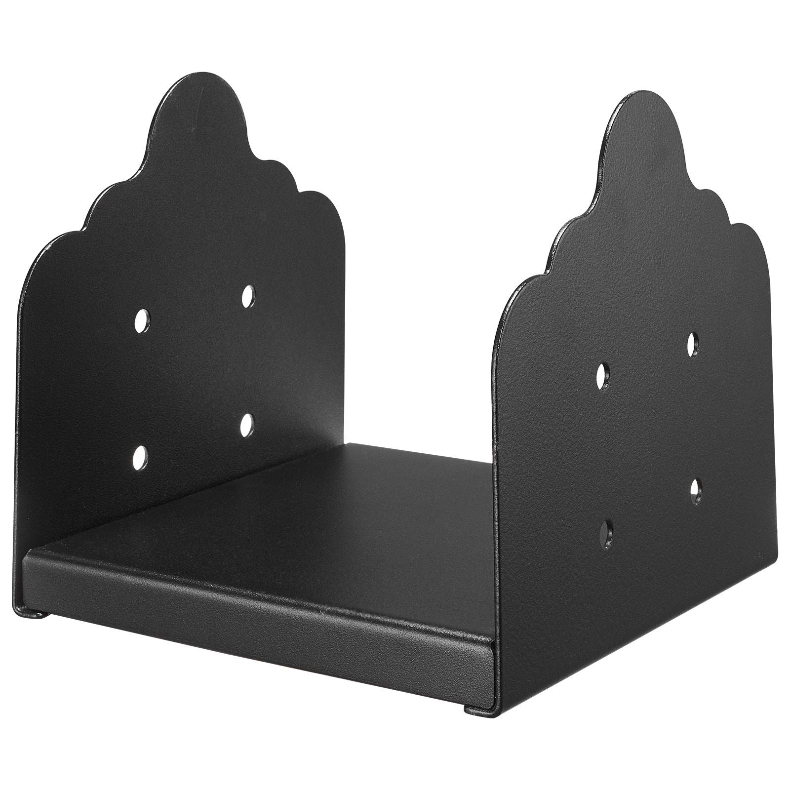 8x8 Post Base Brackets 2PCS Heavy Duty Carbon Steel Deck Post Anchors