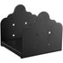 8x8 Post Base Brackets 2PCS Heavy Duty Carbon Steel Deck Post Anchors