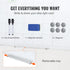 Magnetic Whiteboard Dry Erase Board 36" x 24" Wall Mounted for Office