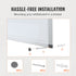 Magnetic Whiteboard Dry Erase Board 36" x 24" Wall Mounted for Office