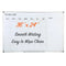 Magnetic Whiteboard Dry Erase Board 36" x 24" Wall Mounted for Office