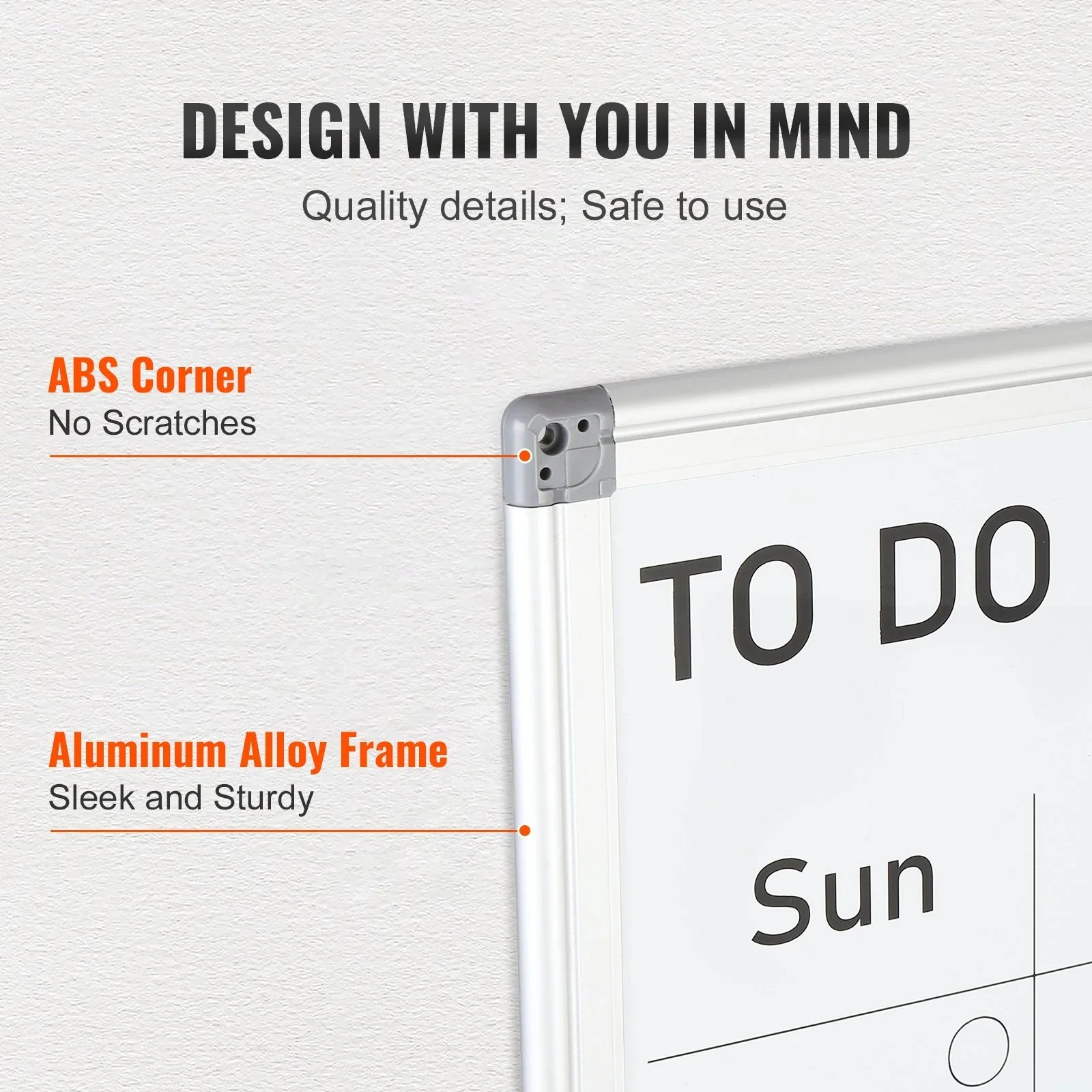 Magnetic Whiteboard Dry Erase Board 36