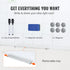 Magnetic Whiteboard Dry Erase Board 36" x 24" Wall Mounted for Office