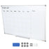 Magnetic Whiteboard Dry Erase Board 36" x 24" Wall Mounted for Office