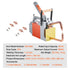 Portable Spot Welder Machine 8KVA 6500A Handheld Metal Sheet Welding Gun