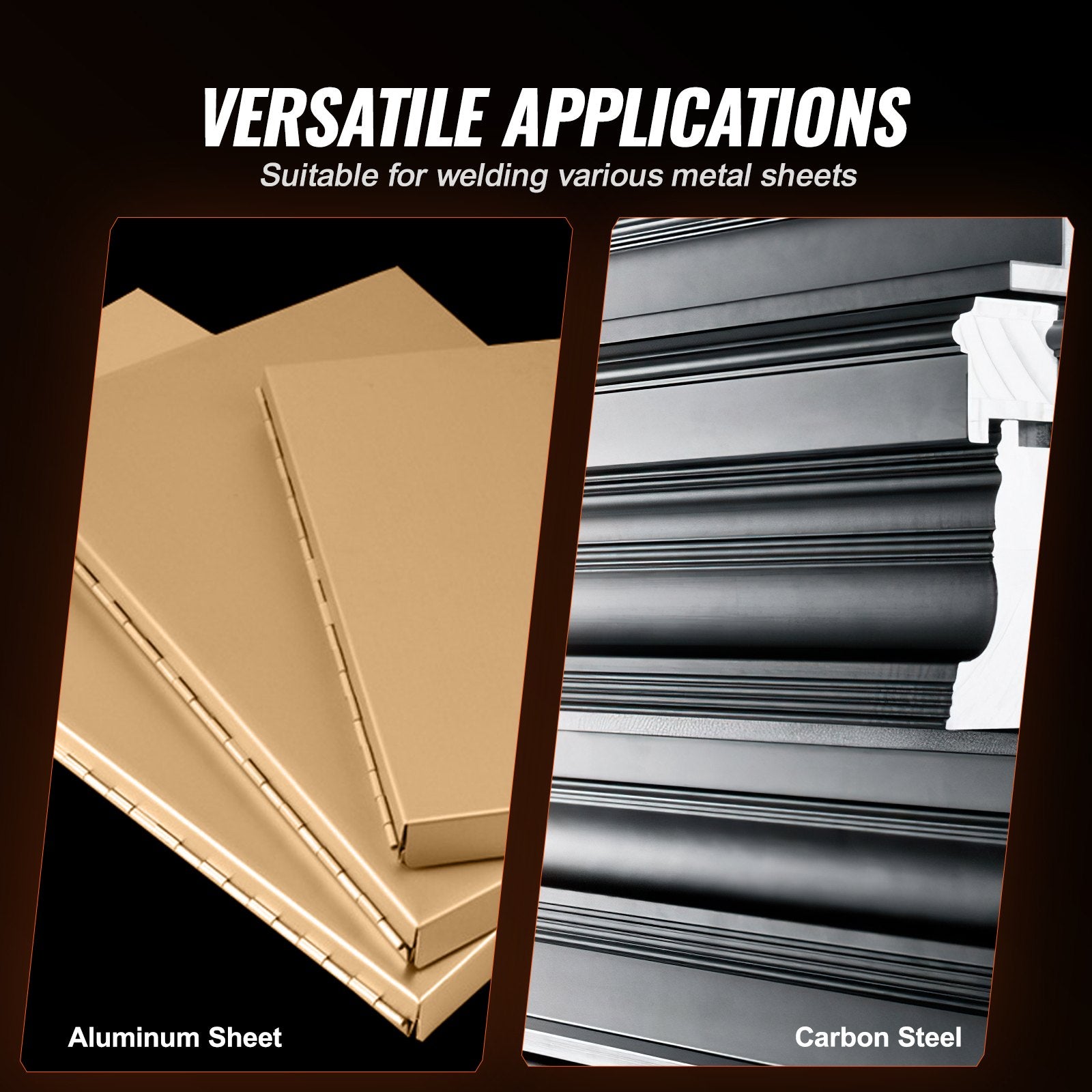 Portable Spot Welder, 1/8-inch Thick Spot Welder Machine with 8KVA Input Capacity, Handheld Welding Tip Gun Metal Sheet Spot Welding Machine for Carbon Steel, Aluminum Sheet