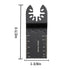 100PCS Oscillating Saw Blades Multitool Quick Release Wood Plastic Cutting Kit
