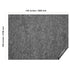 Rug Pad Gripper 9' x 12' Protective Carpet Pad 0.47" Thick for All Floors