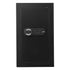 Wall Safe, 3-Tier Hidden Wall Mounted Safe with Password & Key, Q235 Cold-Rolled Steel In-Wall Box with LED Lighting, 2 Adjustable Shelves & 5 Key Holders for Money, Jewelry, Passport, Black