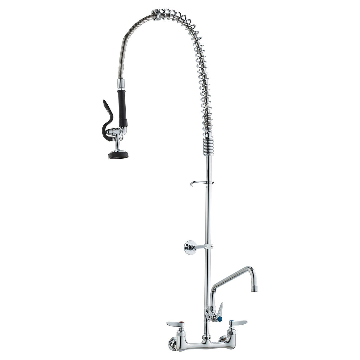 Commercial Faucet with Pre-Rinse Sprayer, 47