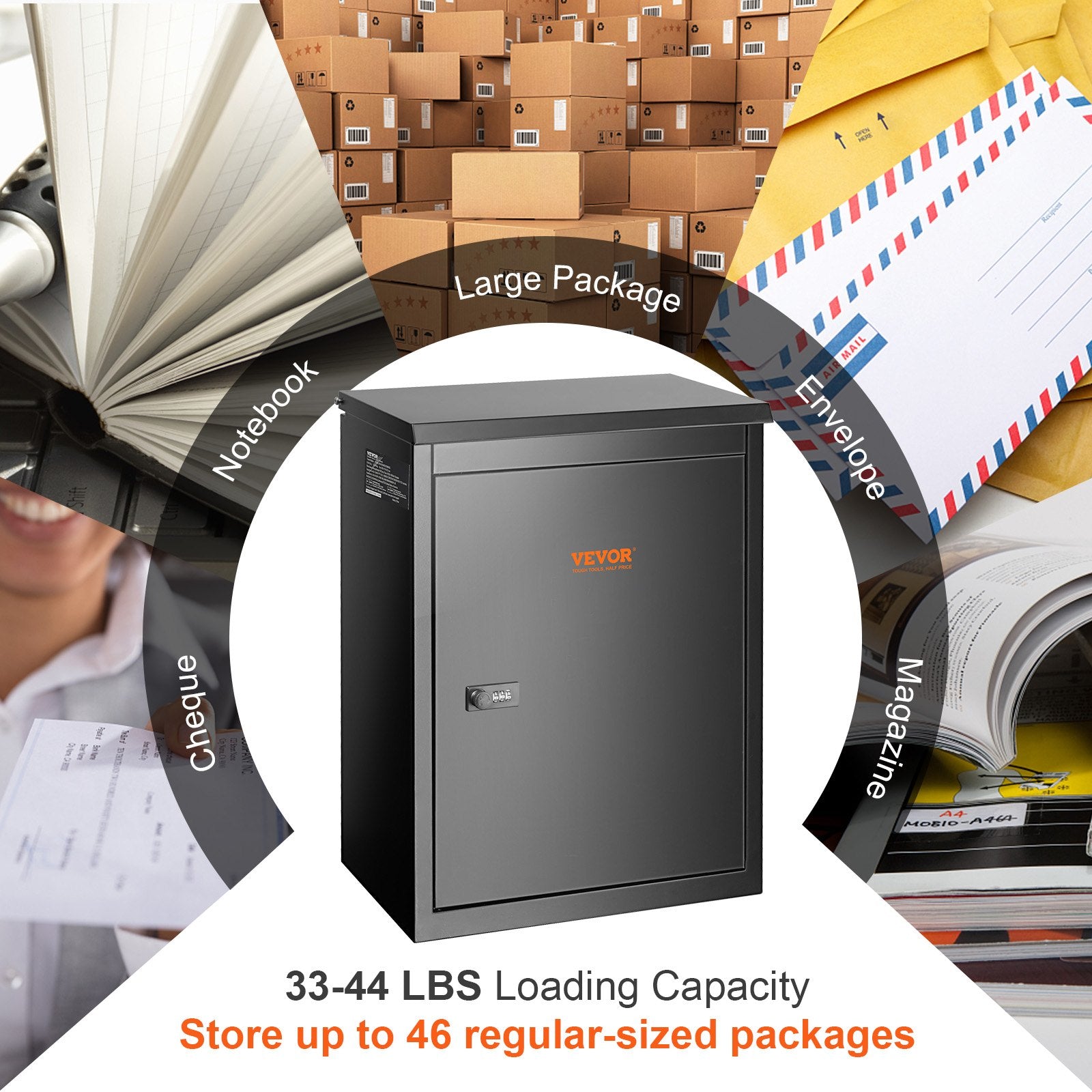 Package Delivery Boxes for Outside 15.4