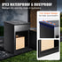 Mailboxes for Outside 17.3 Inch Anti-Theft Galvanized Steel Waterproof