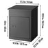 Mailboxes for Outside 17.3 Inch Anti-Theft Galvanized Steel Waterproof
