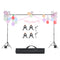 Adjustable Backdrop Stand Kit 298x300cm Heavy Duty Photo Background Frame