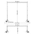 Adjustable Backdrop Stand Kit 298x300cm Heavy Duty Photo Background Frame