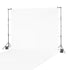 Adjustable Backdrop Stand Kit 298x300cm Heavy Duty Photo Background Frame