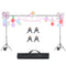 Adjustable Backdrop Stand Kit 6.5x10FT Photo Background Support Frame